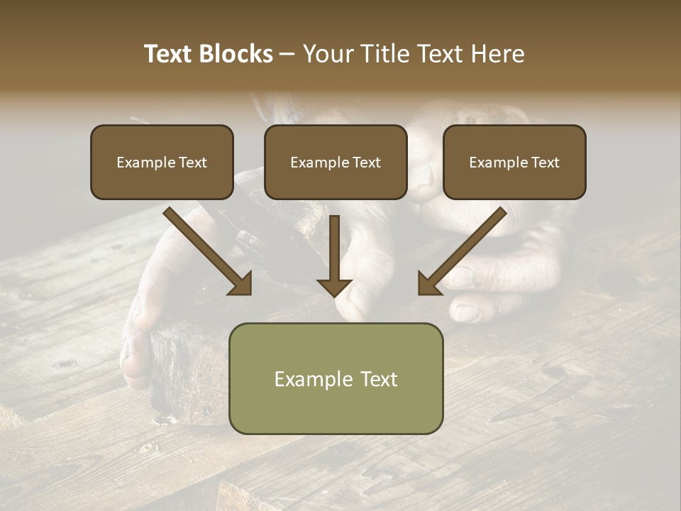 Tools Old Hand PowerPoint Template