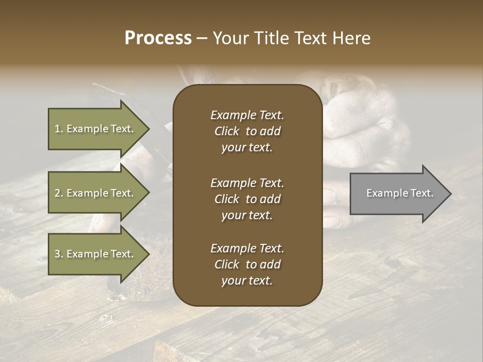 Tools Old Hand PowerPoint Template