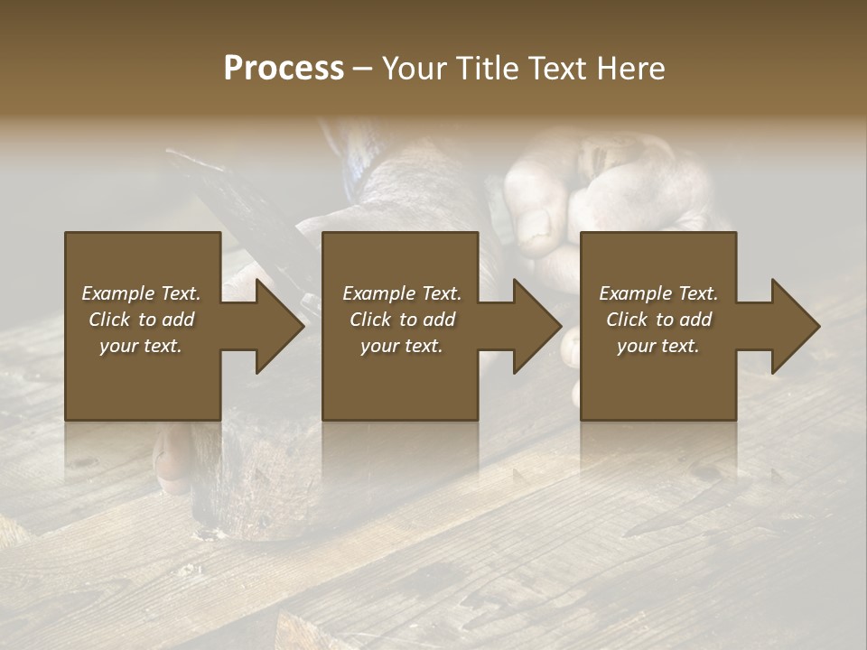 Tools Old Hand PowerPoint Template