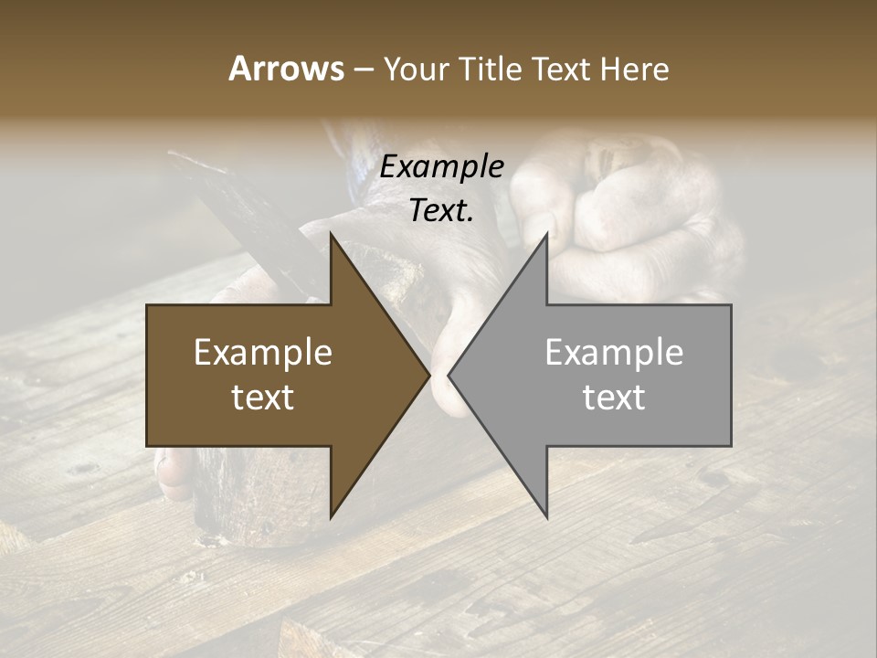 Tools Old Hand PowerPoint Template