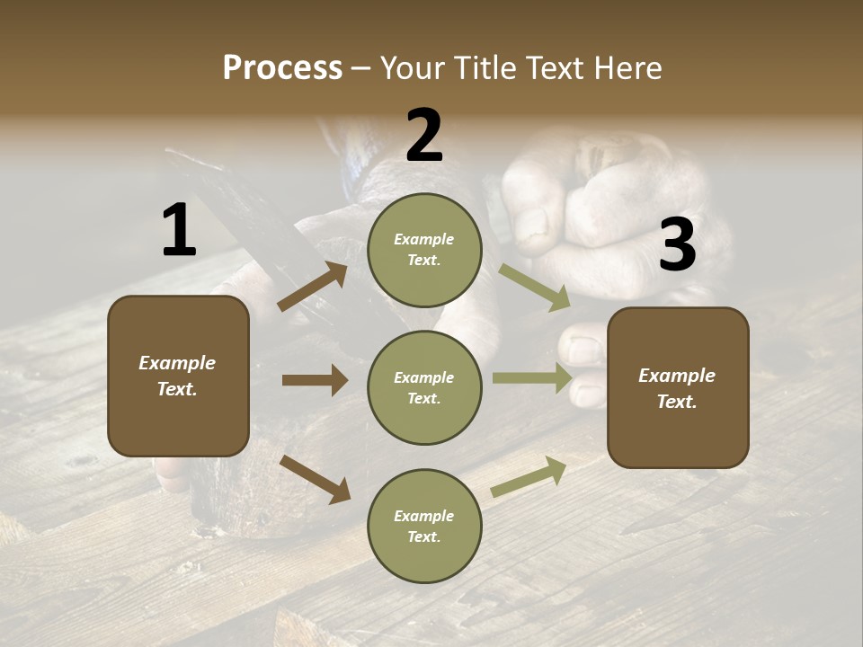 Tools Old Hand PowerPoint Template