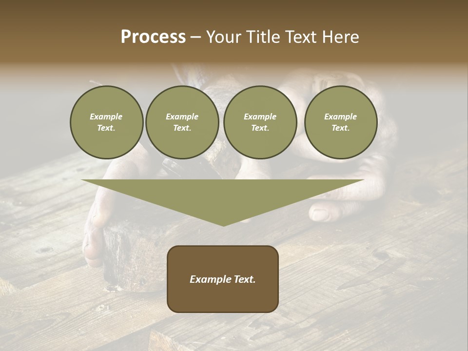 Tools Old Hand PowerPoint Template
