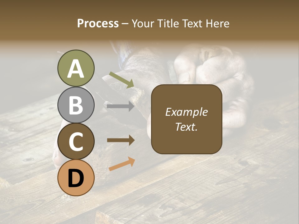 Tools Old Hand PowerPoint Template