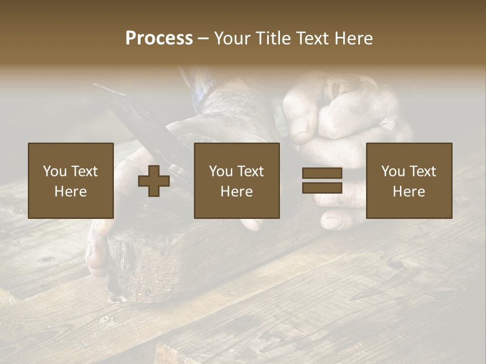 Tools Old Hand PowerPoint Template