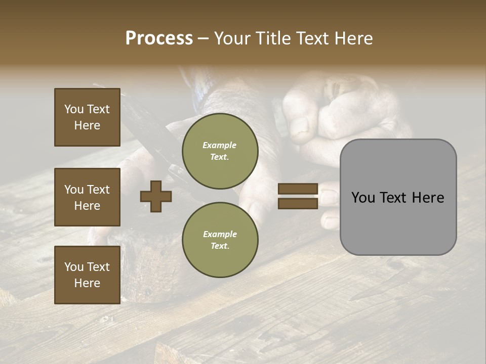 Tools Old Hand PowerPoint Template