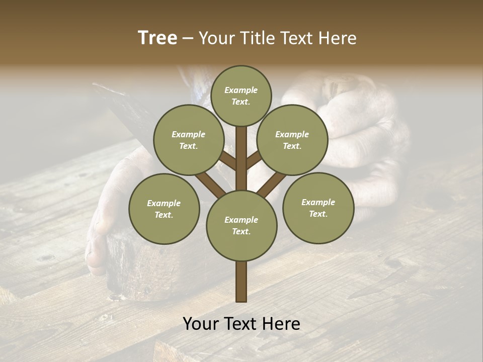 Tools Old Hand PowerPoint Template