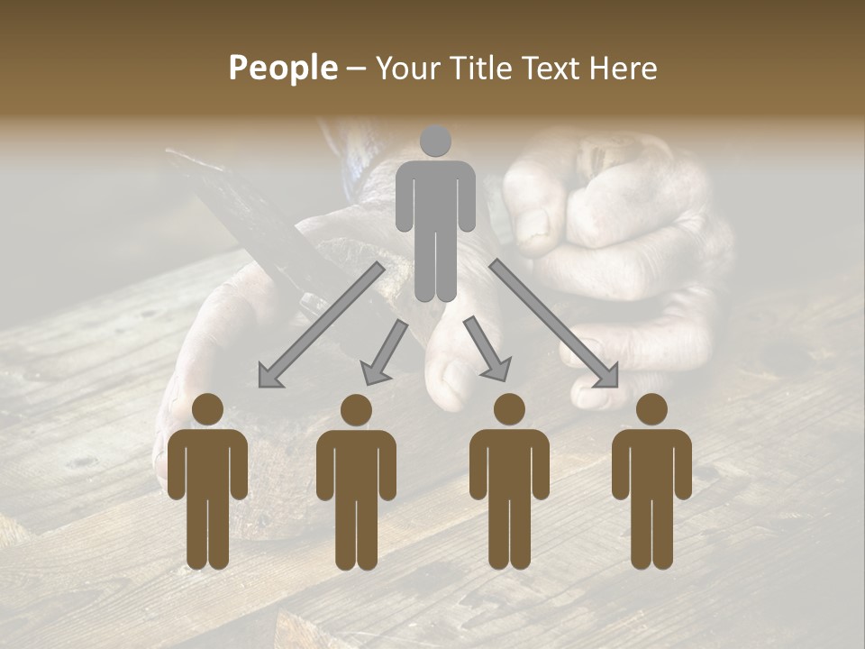 Tools Old Hand PowerPoint Template