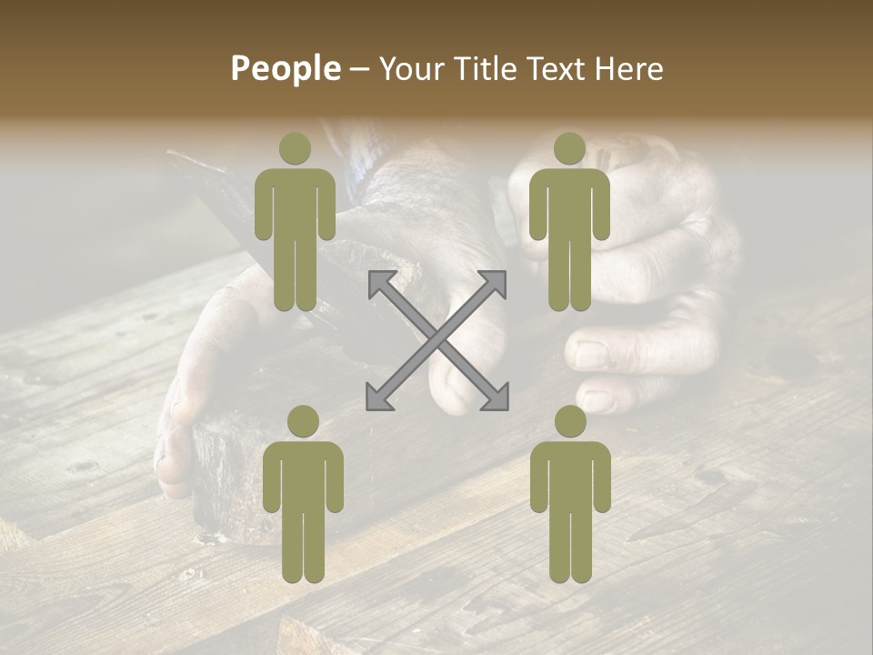 Tools Old Hand PowerPoint Template