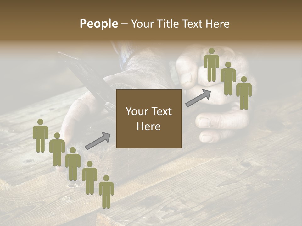 Tools Old Hand PowerPoint Template