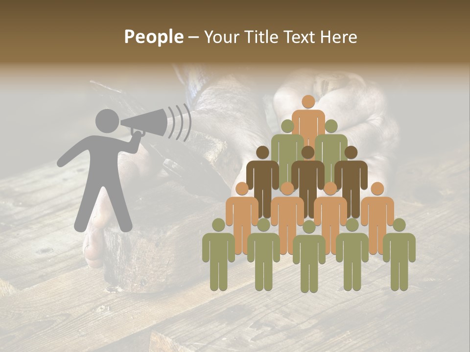 Tools Old Hand PowerPoint Template