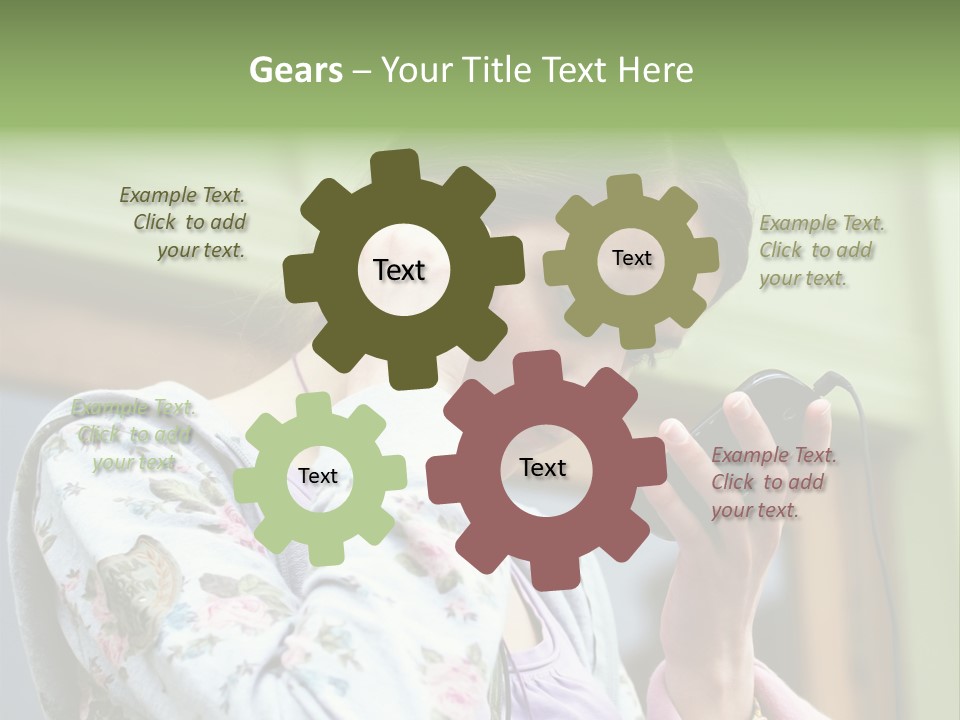 Play Social Mobile PowerPoint Template