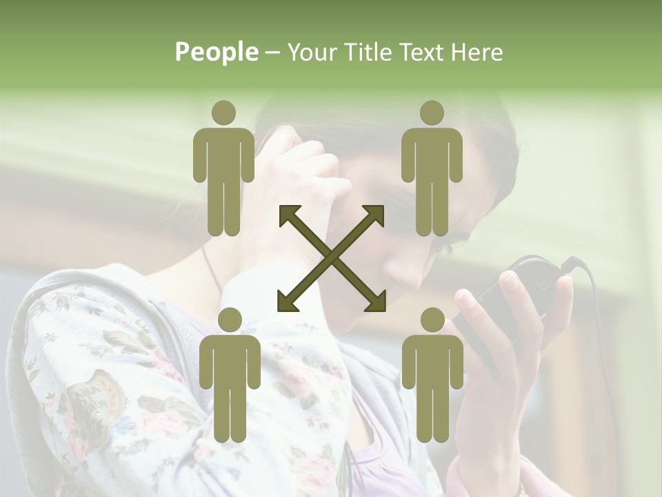 Play Social Mobile PowerPoint Template
