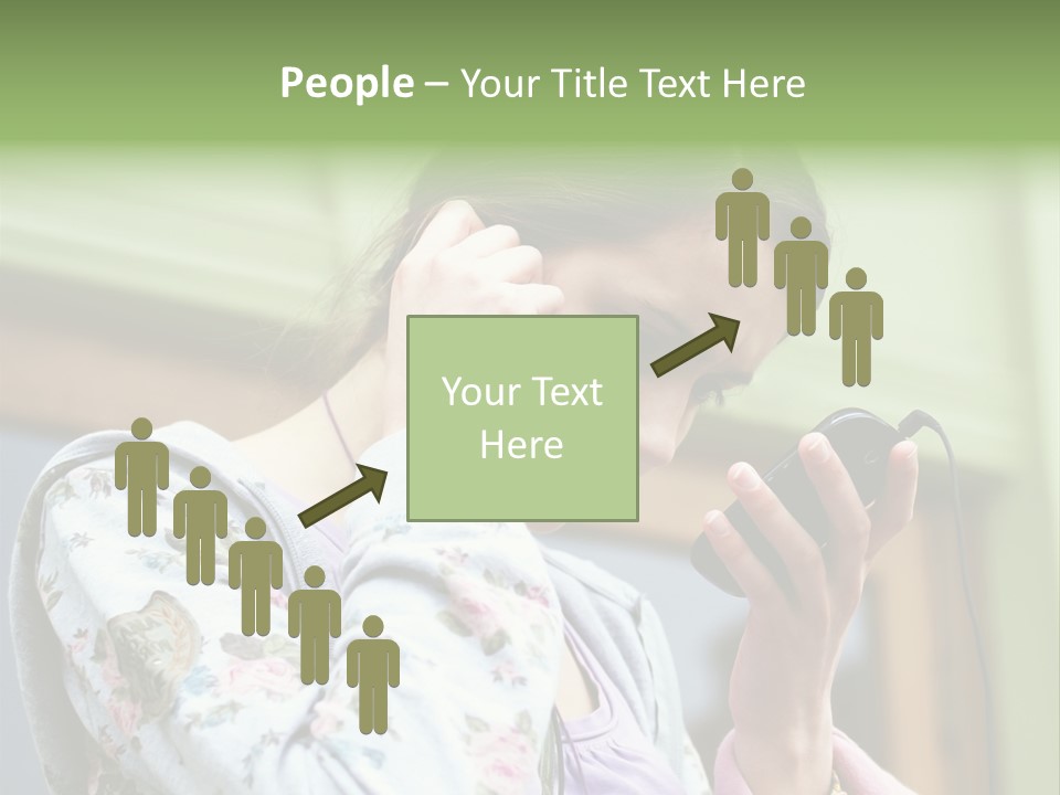 Play Social Mobile PowerPoint Template