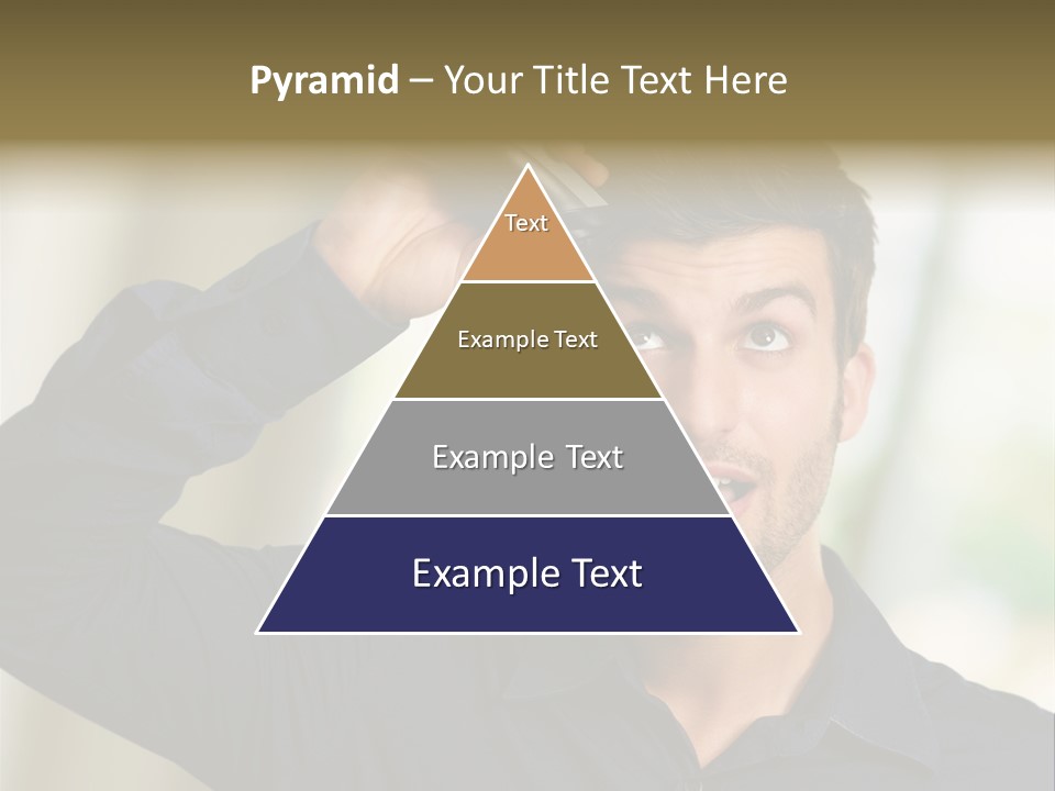 Electricity Young Haircut PowerPoint Template