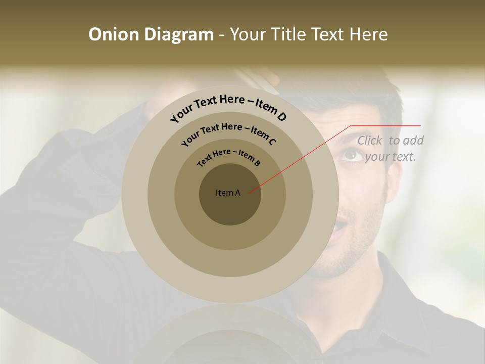 Electricity Young Haircut PowerPoint Template