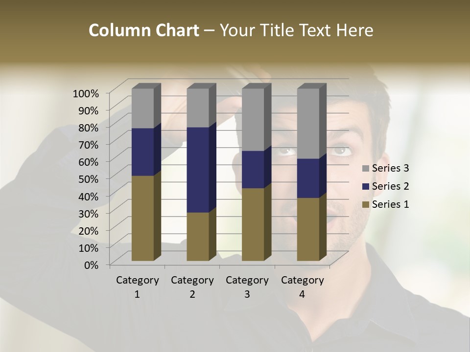 Electricity Young Haircut PowerPoint Template