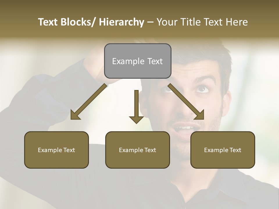 Electricity Young Haircut PowerPoint Template