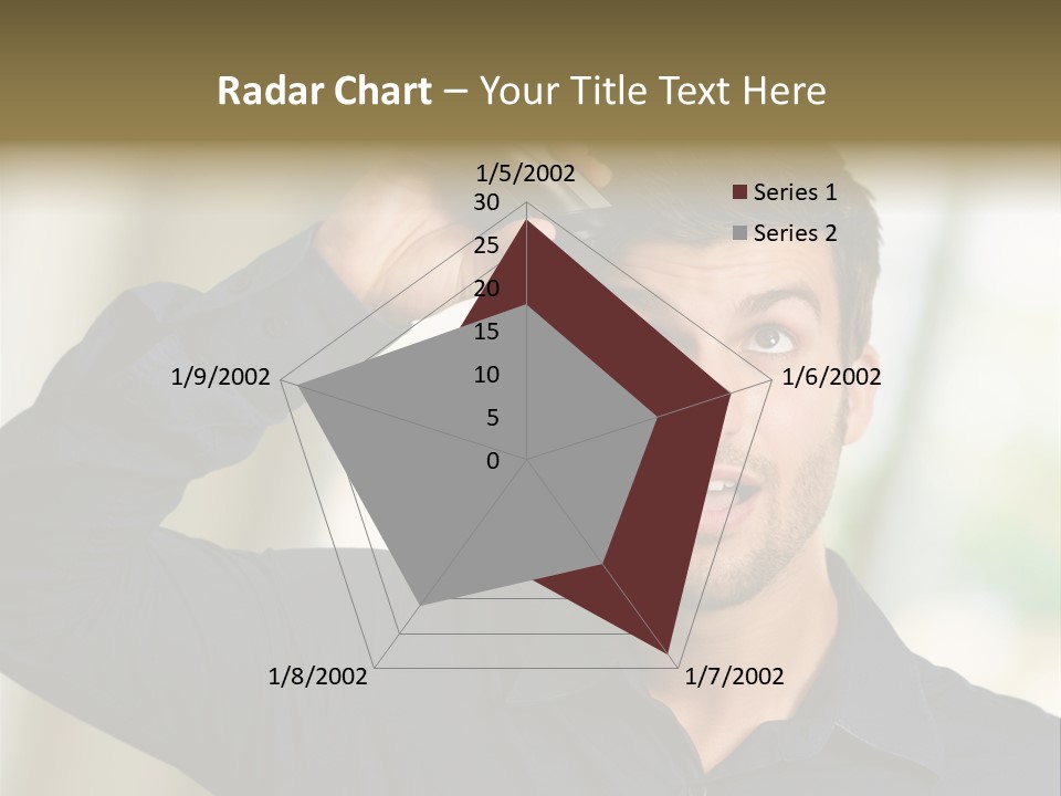 Electricity Young Haircut PowerPoint Template