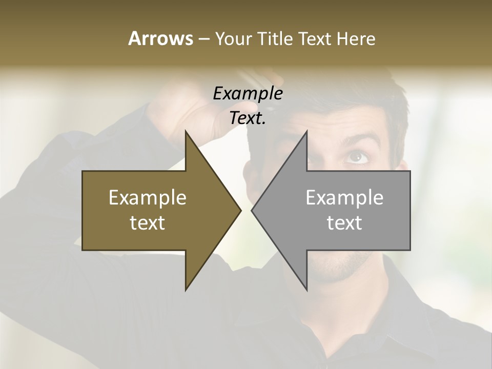 Electricity Young Haircut PowerPoint Template