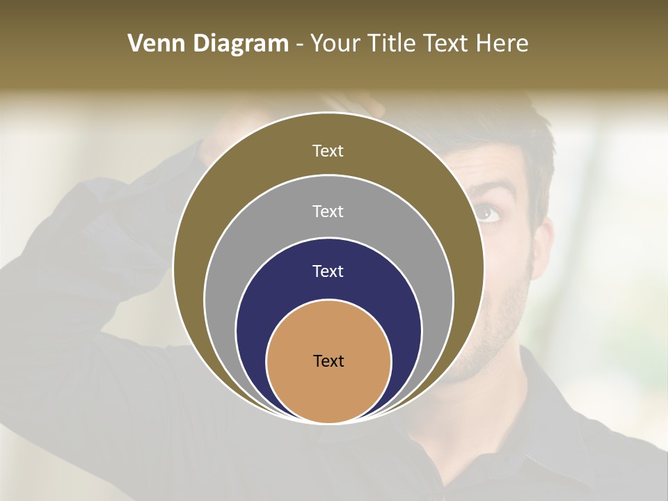 Electricity Young Haircut PowerPoint Template