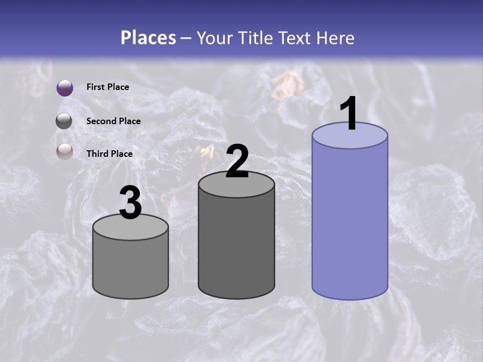 Gourmet Currant Macro PowerPoint Template