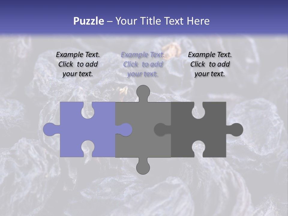 Gourmet Currant Macro PowerPoint Template