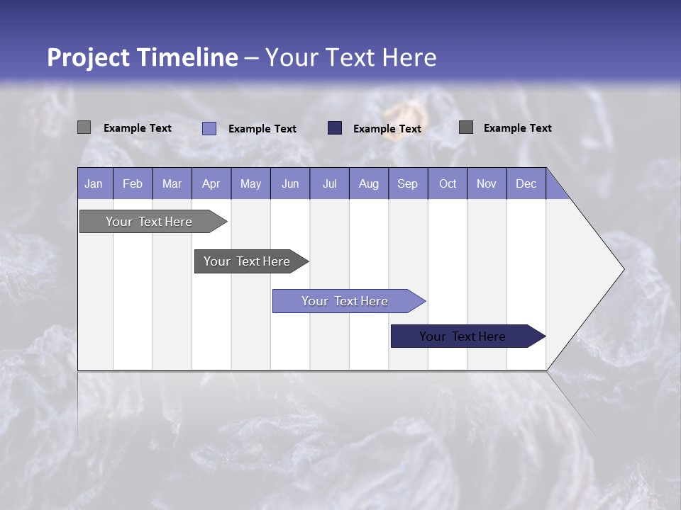 Gourmet Currant Macro PowerPoint Template