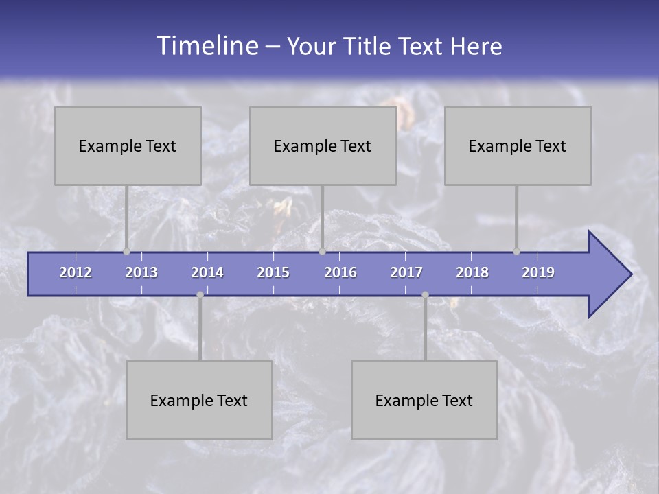 Gourmet Currant Macro PowerPoint Template