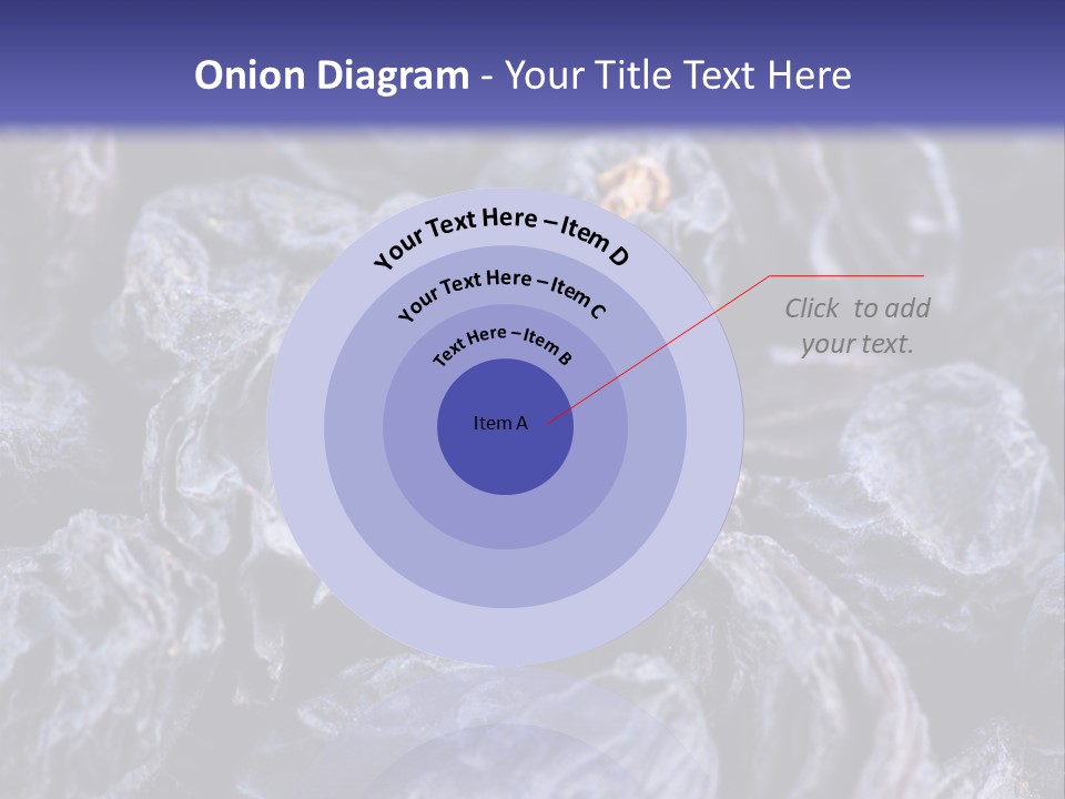 Gourmet Currant Macro PowerPoint Template