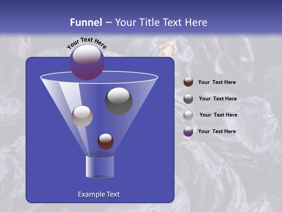 Gourmet Currant Macro PowerPoint Template
