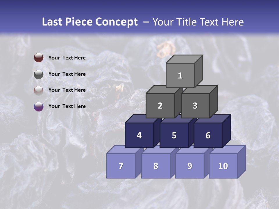 Gourmet Currant Macro PowerPoint Template