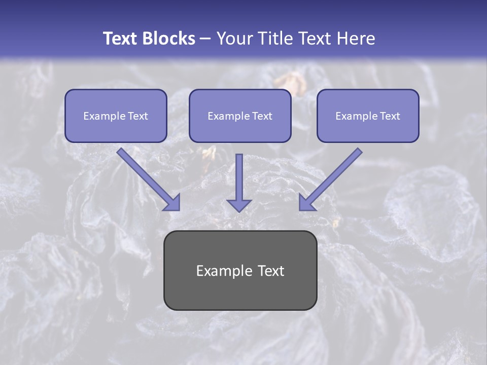 Gourmet Currant Macro PowerPoint Template