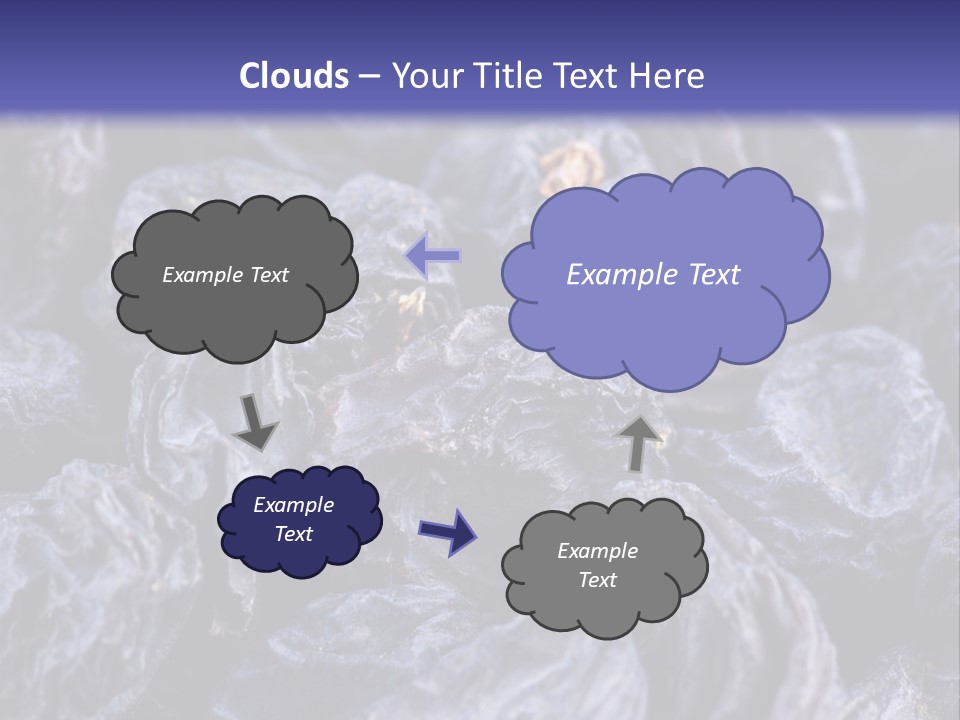 Gourmet Currant Macro PowerPoint Template