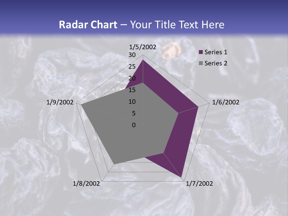 Gourmet Currant Macro PowerPoint Template