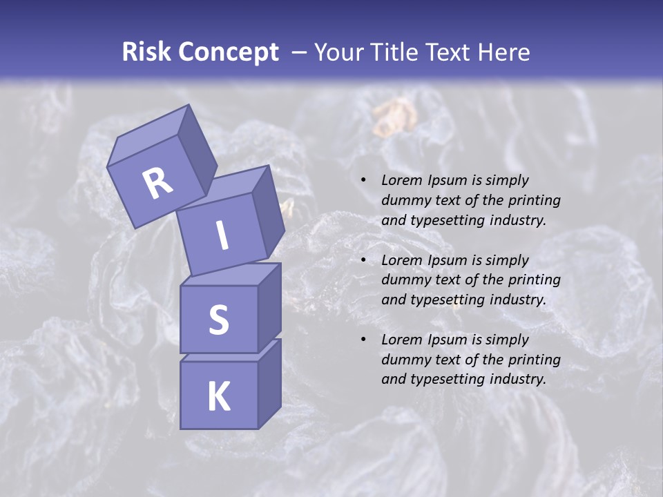 Gourmet Currant Macro PowerPoint Template