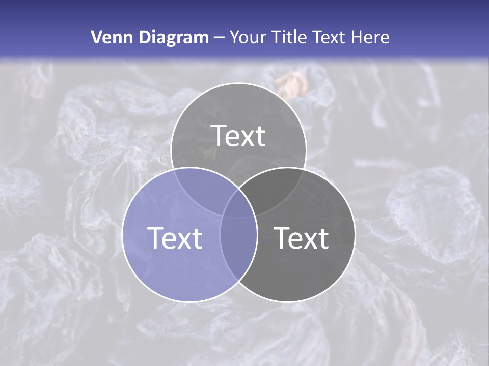 Gourmet Currant Macro PowerPoint Template