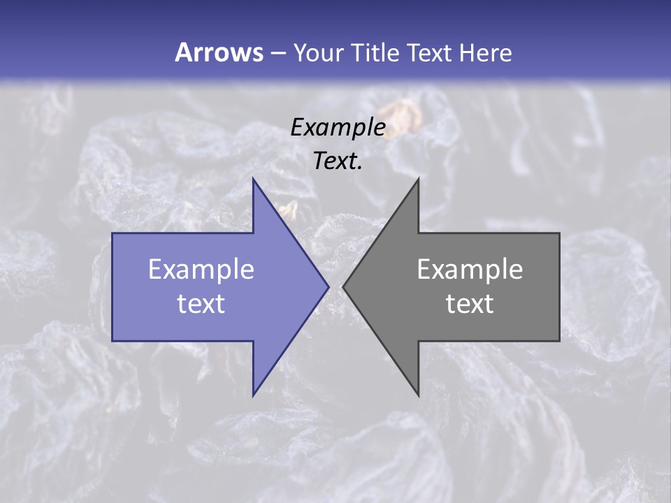 Gourmet Currant Macro PowerPoint Template