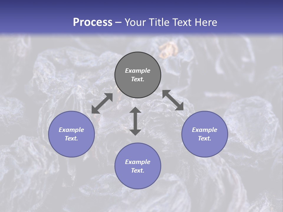 Gourmet Currant Macro PowerPoint Template
