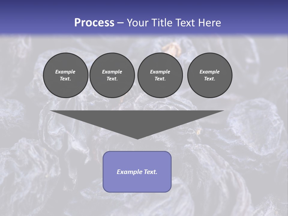 Gourmet Currant Macro PowerPoint Template
