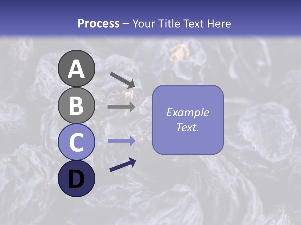 Gourmet Currant Macro PowerPoint Template