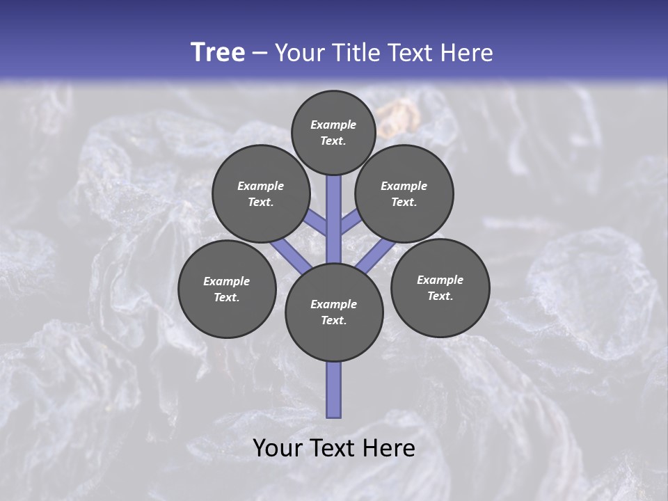 Gourmet Currant Macro PowerPoint Template