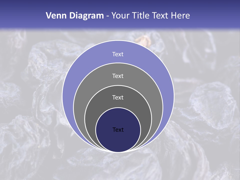 Gourmet Currant Macro PowerPoint Template