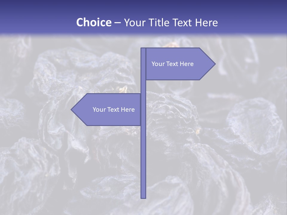 Gourmet Currant Macro PowerPoint Template