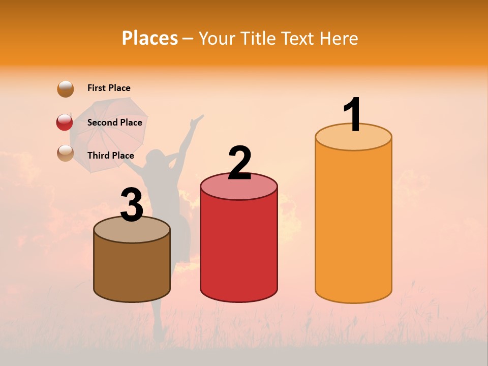 Fun Jump Happy PowerPoint Template