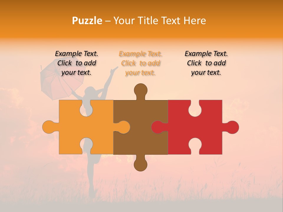 Fun Jump Happy PowerPoint Template