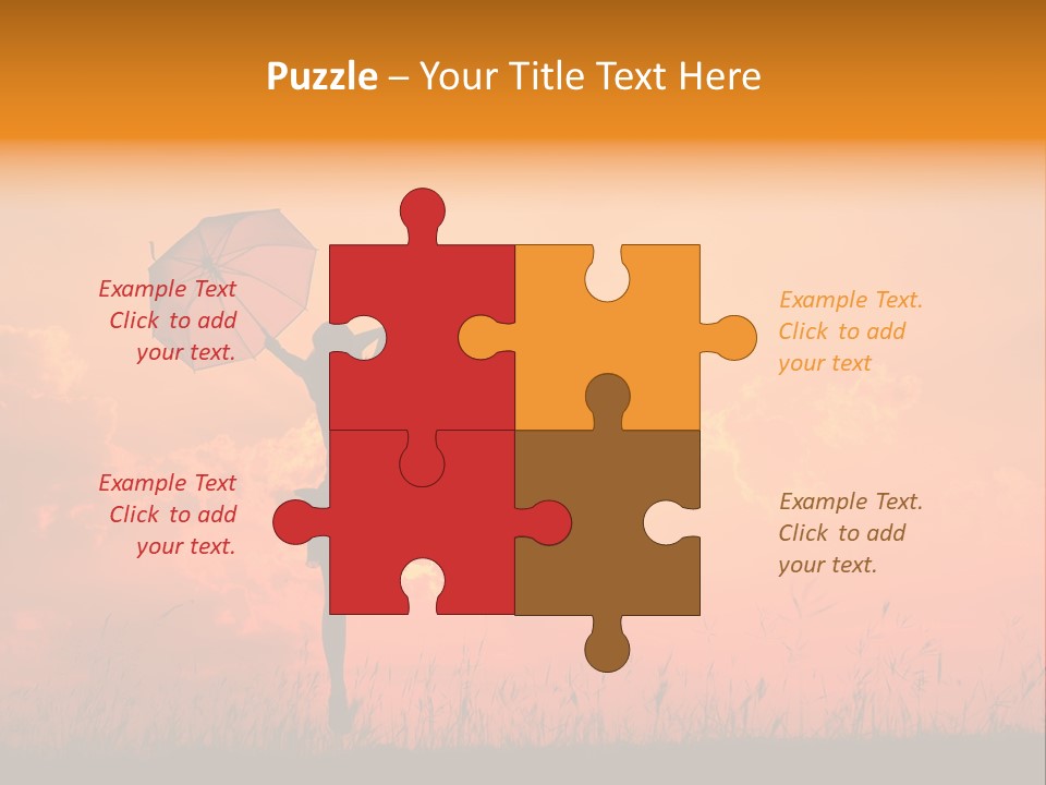 Fun Jump Happy PowerPoint Template