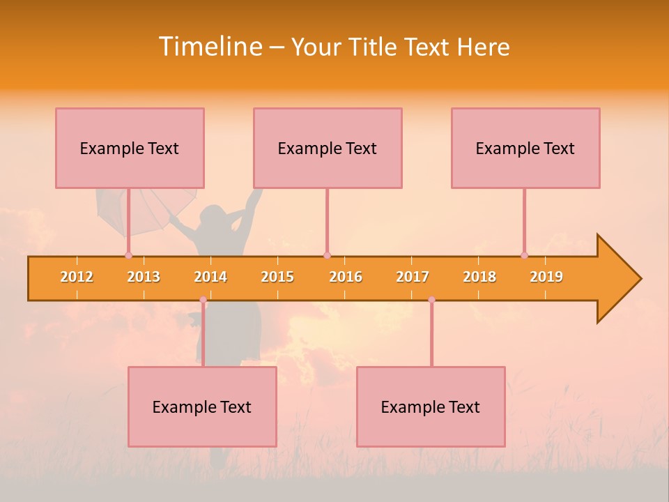Fun Jump Happy PowerPoint Template