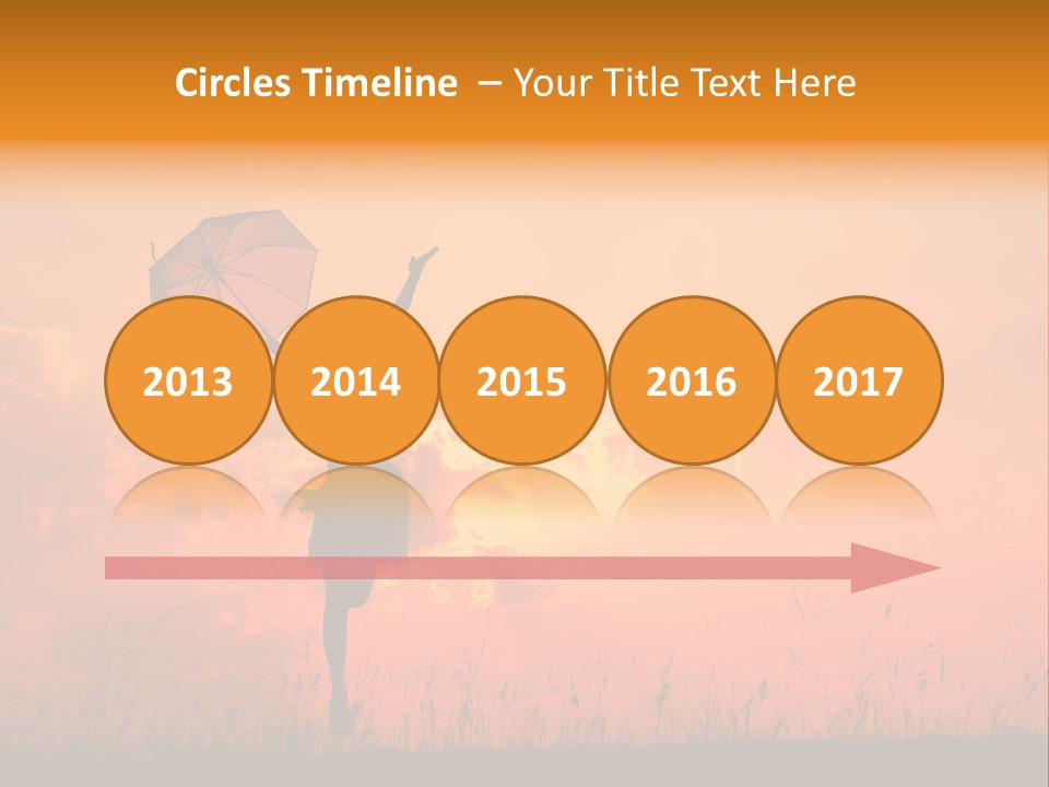 Fun Jump Happy PowerPoint Template