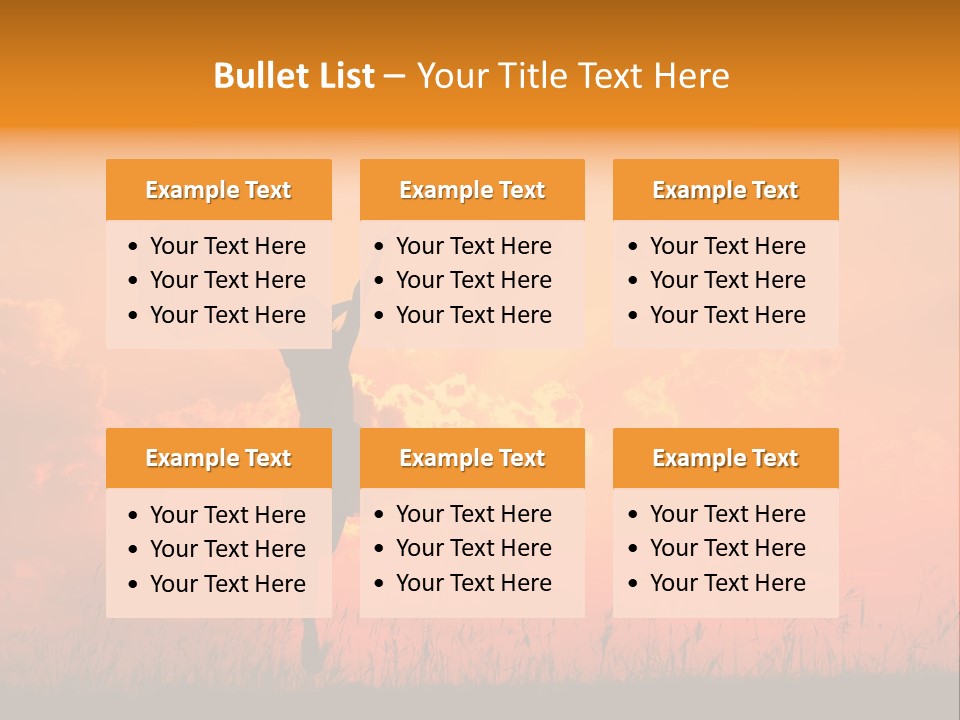 Fun Jump Happy PowerPoint Template