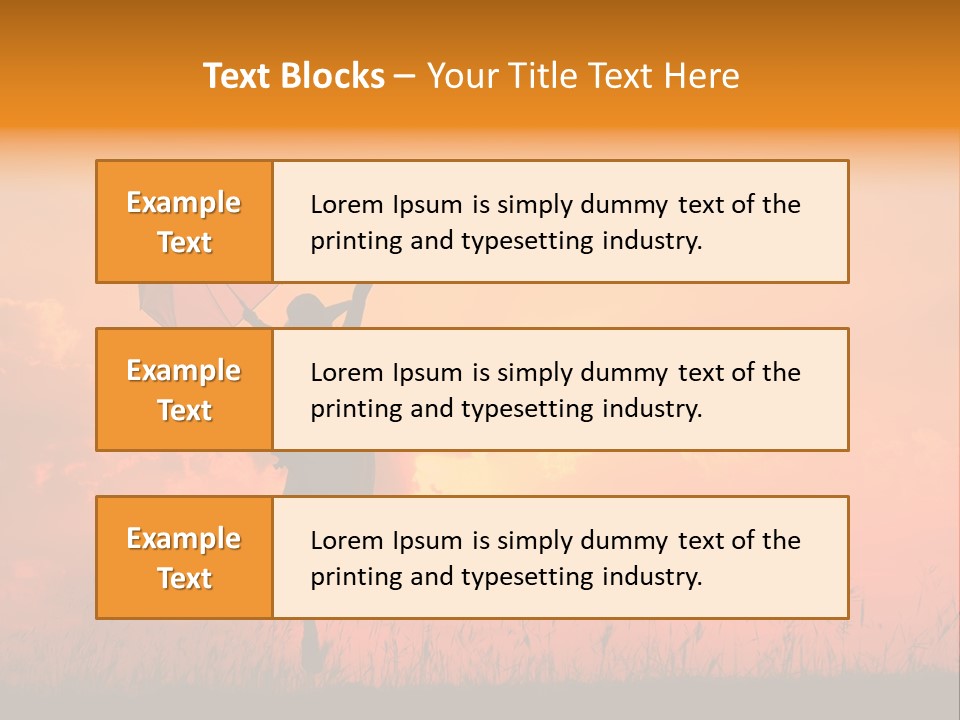 Fun Jump Happy PowerPoint Template